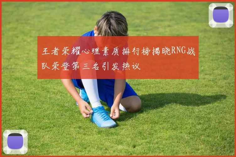 王者荣耀心理素质排行榜揭晓RNG战队荣登第三名引发热议
